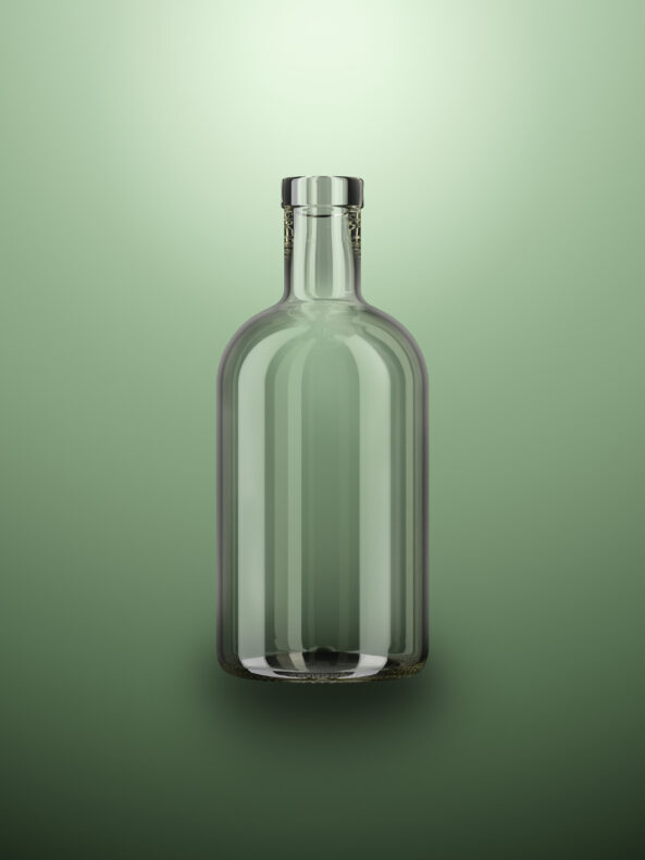 Atomus, a sustainable off-the-shelf glass bottle