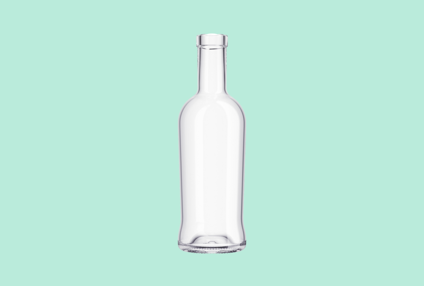 Newton Tall Selective Line Glass Bottle